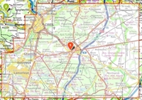 carte ign forêts de chantilly - 2412OT