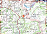 Briançonnais Queyras - plan - TOP 75005
