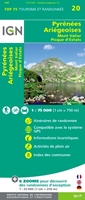Carte IGN - Pyrénées Ariegeoises - Mont Valier - Pique D'Estats - TOP 75020