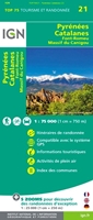 Carte IGN - Pyrénées Catalanes - Font-Romeu, Massif Du Canigou - TOP75021