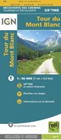 Carte IGN Tour du Mont Blanc