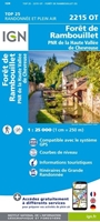 2215OT-Carte IGN Forêt De Rambouillet - PNR De La Haute-Vallée De Chevreuse (GPS)