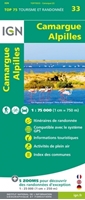 Carte IGN Camargue - Alpilles - TOP 75033