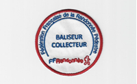 Ecusson siglé Baliseur- FFRandonnée