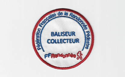 Ecusson siglé Baliseur- FFRandonnée