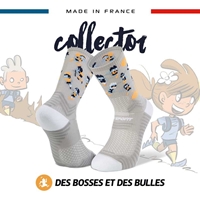 Image-Chaussettes TRAIL ULTRA gris - Collector DBDB