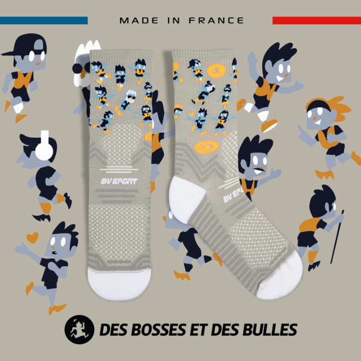chaussettes trail ultra gris collector dbdb - Fédération Française de la  Randonnée Pédestre