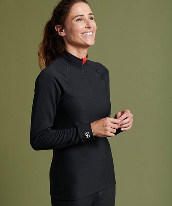 T shirt comfort noir Femme - Damart Sport