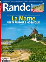 Couverture - Passion Rando Magazine 63 - La Marne, un territoire mosaïque