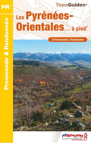 Couverture topoguide Les Pyrénées-Orientales à pied