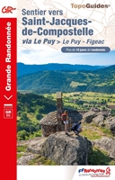 Sentier vers Saint-Jacques-de-Compostelle : Le Puy - Figeac - GR®65 