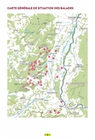 Carte Dans le Haut-Rhin, Alsace du Sud
