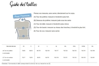 Damart Sport guide des tailles