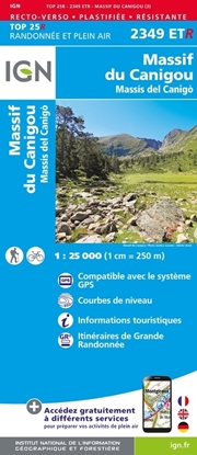 Carte recto Massif du Canigou - RESISTANTE