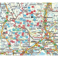 Cévennes - Ardèche - carte -Rother