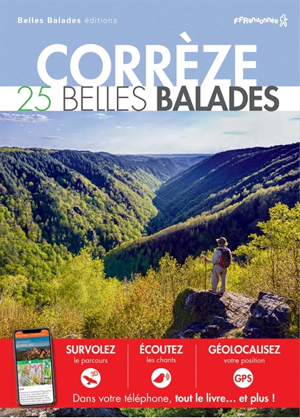 Corrèze 25 Belles Balades - Couverture Recto