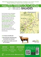Hautes Terres Du Cantal : 21 Belles Balades - Couverture verso