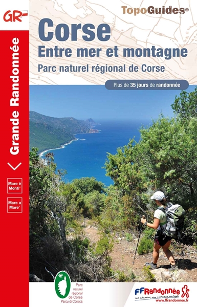 Couverture topo Corse - Entre mer et montagne