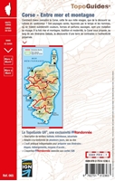 4e de couverture topo Corse - Entre mer et montagne