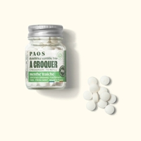 Dentifrice à croquer menthe fraîche - PAOS