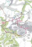 Vallées De Gavarnie, Itinérances De 2 À 6 Jours - Rando Carte