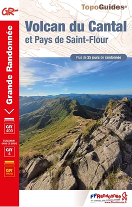 Couverture topoguide Volcan du Cantal et Pays de Saint-Flour