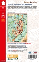 4e de couverture du topo Tours et traversées de Chartreuse