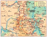 Plan Volcans et lacs d'Auvergne