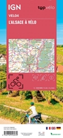 Carte IGN L'Alsace à VELO