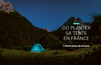 Partir En Bivouac - où planter la tente