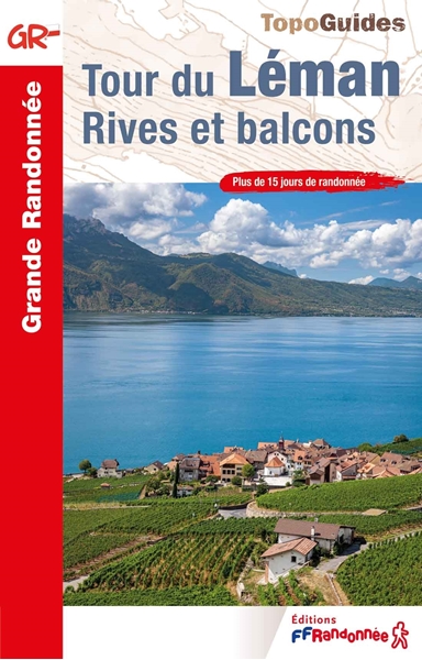 1ere de couverture du topo Tour du Léman