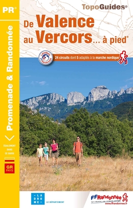 topoguide De Valence au Vercors à pied