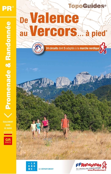 topoguide De Valence au Vercors à pied