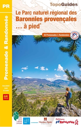 couverture Topoguide Le Parc Naturel régional des Baronnies provençales... à pied