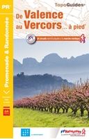 topoguide De Valence au Vercors à pied - couverture
