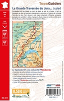 4 eme couverture La Grande Traversée du Jura... à pied® - GR®5