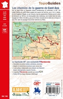 4 eme de couverture Les chemins de la Guerre de Cent Ans – GR®100