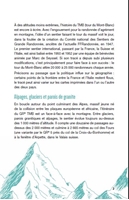 Pages intérieures du carnet de randonnée : Mon tour du Mont-Blanc - GR TMB