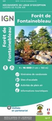 Image de Forêt de Fontainebleau - Carte IGN
