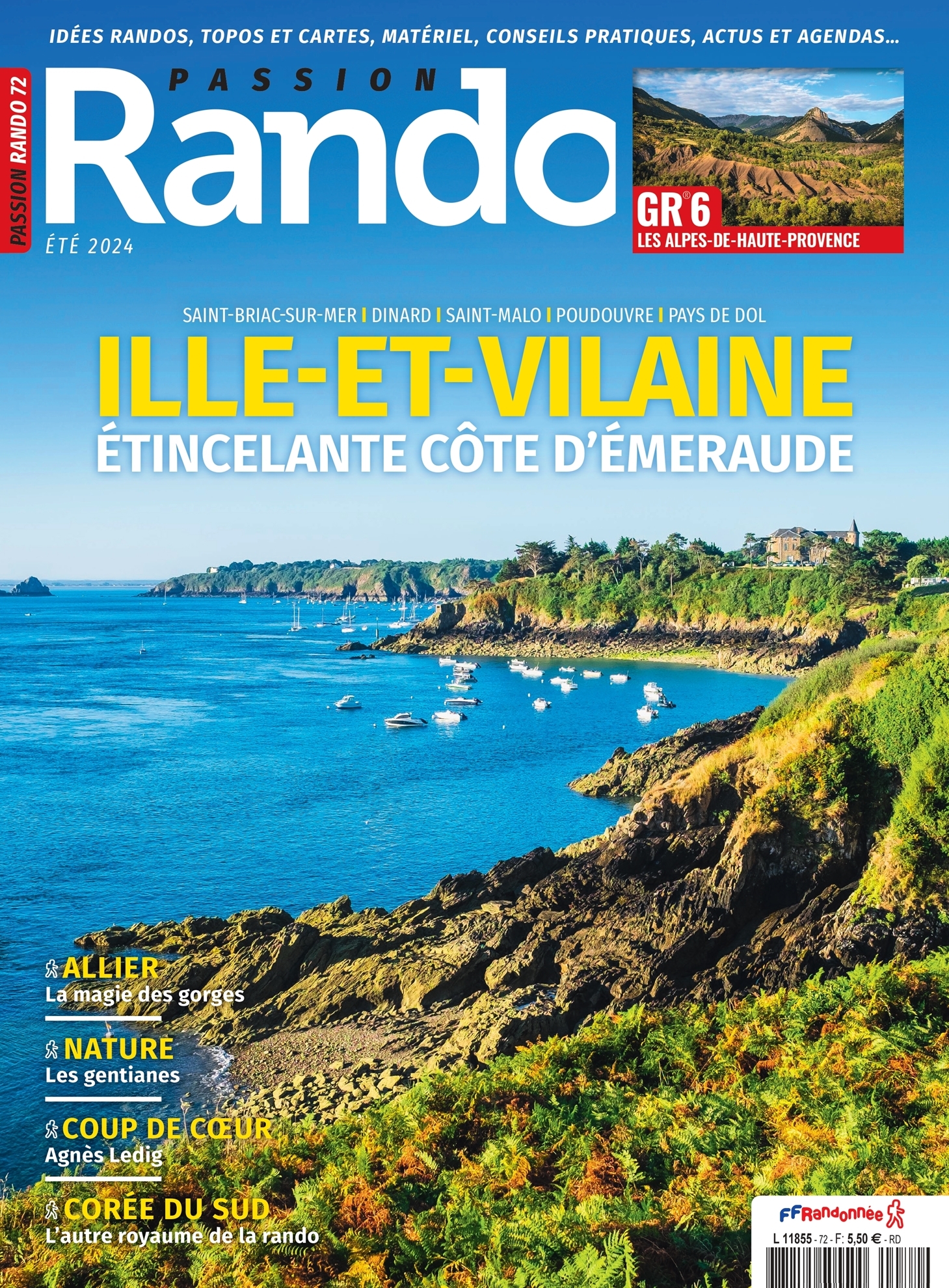 Passion rando 72 : Ille-et-Vilaine, étincelante Côte d’Émeraude ...