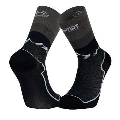 Image de Chaussettes double GR® Haute Noire - BV Sport