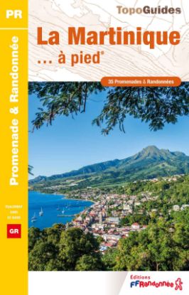 couverture- topoguide la Martinique à pied