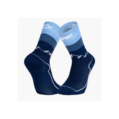 Chaussettes Trek BV Sport – DOUBLE GR HAUTE Bleu