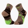 Image de SOCQUETTE TREK GR "MID - POLYAMIDE" BEIGE/VERT