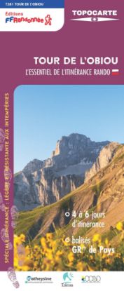 Couverture topocarte Tour de l'Obiou