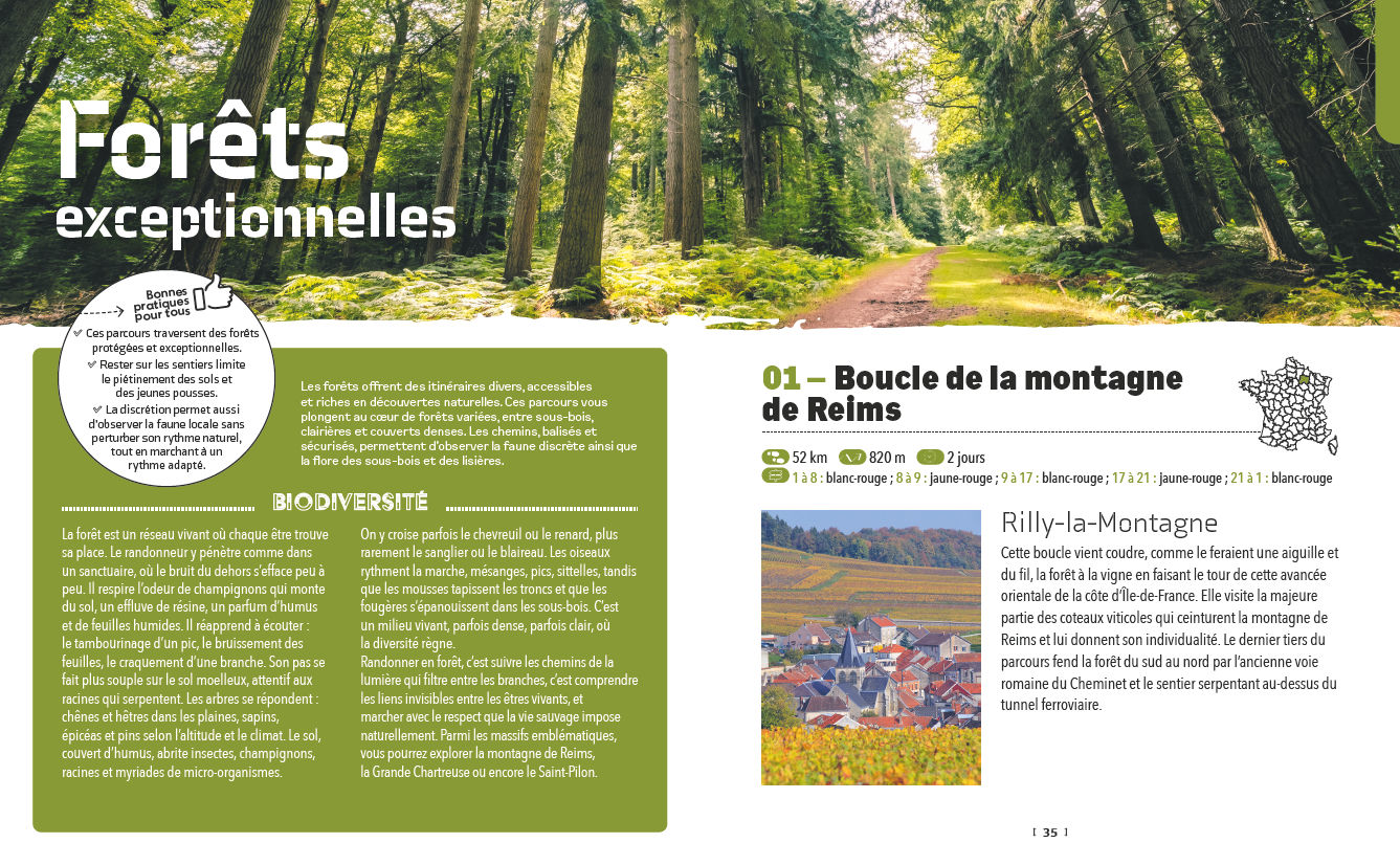 50 aventures rando & nature – Guide FFRandonnée | 50 itinéraires GR® en ...
