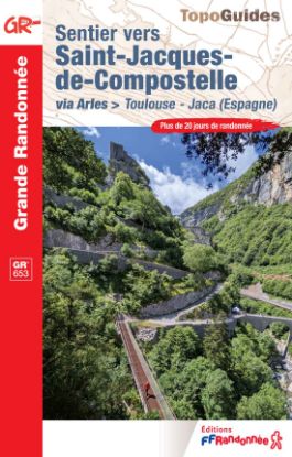 Couverture Sentier vers Saint-Jacques de Compostelle Toulouse-Jaca