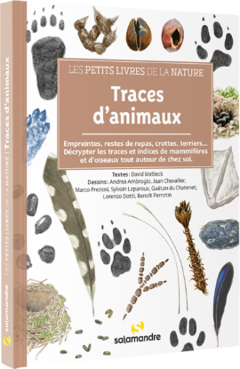 Couverture Les petits livres de la nature - Traces d'animaux