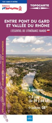 Couverture Entre Pont du Gard et Vallée du Rhône